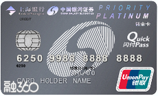 上海银行银河证券联名信用卡