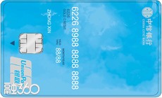 中信银行颜卡系列IC卡-蓝卡