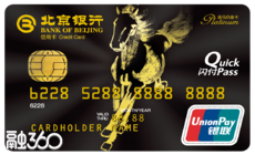 北京银行马年生肖卡